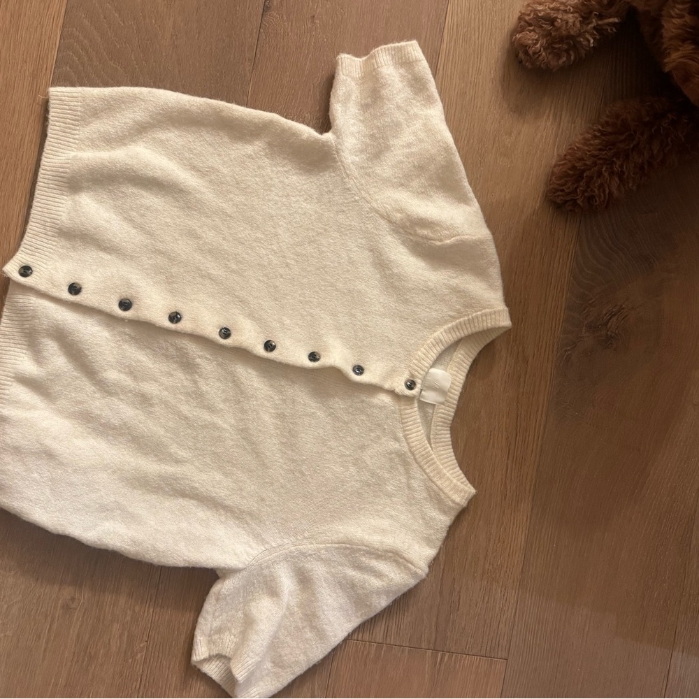 H&M Off-White Knit Sweater